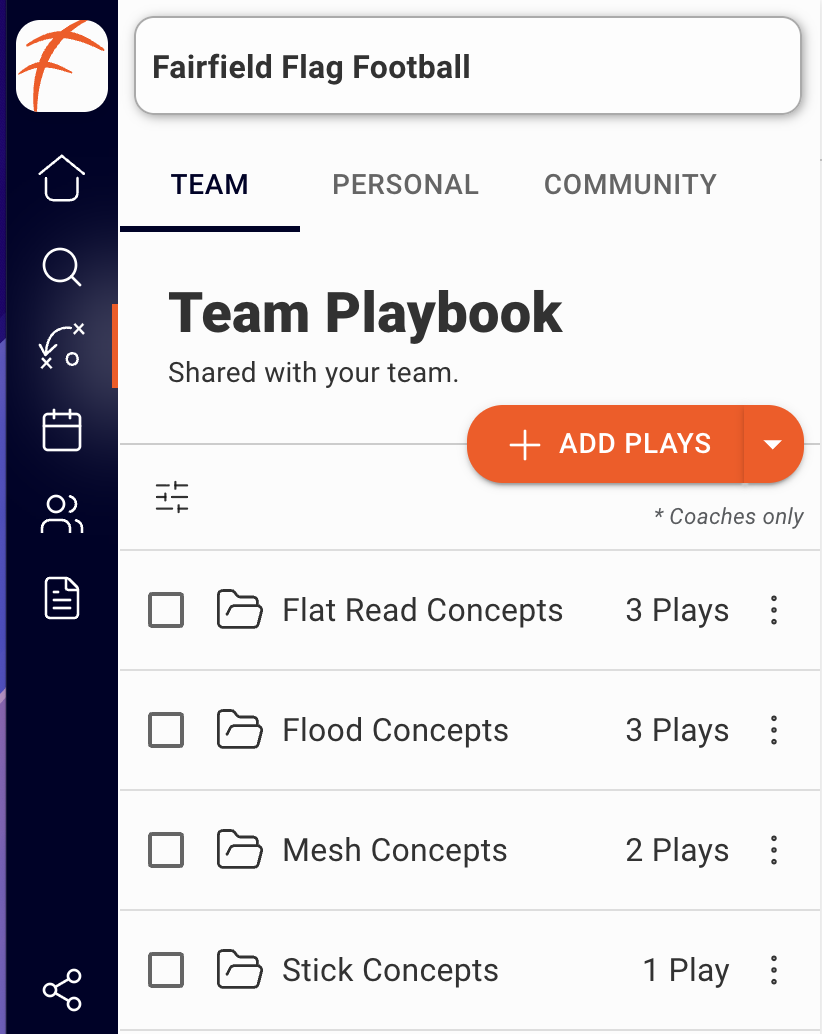Fairfield flag playbook